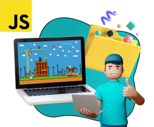 Программирование на JavaScript. Учимся создавать игры! - Школа программирования для детей, компьютерные курсы для школьников, начинающих и подростков - KIBERone г. Солигорск