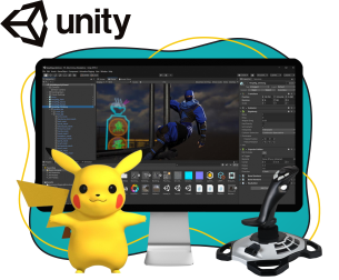Мир трехмерных игр на Unity 3D - Школа программирования для детей, компьютерные курсы для школьников, начинающих и подростков - KIBERone г. Солигорск
