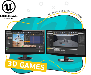 Unreal Engine 4. Игровой движок - Школа программирования для детей, компьютерные курсы для школьников, начинающих и подростков - KIBERone г. Солигорск
