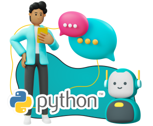 Умный чат-бот на Python - Школа программирования для детей, компьютерные курсы для школьников, начинающих и подростков - KIBERone г. Солигорск